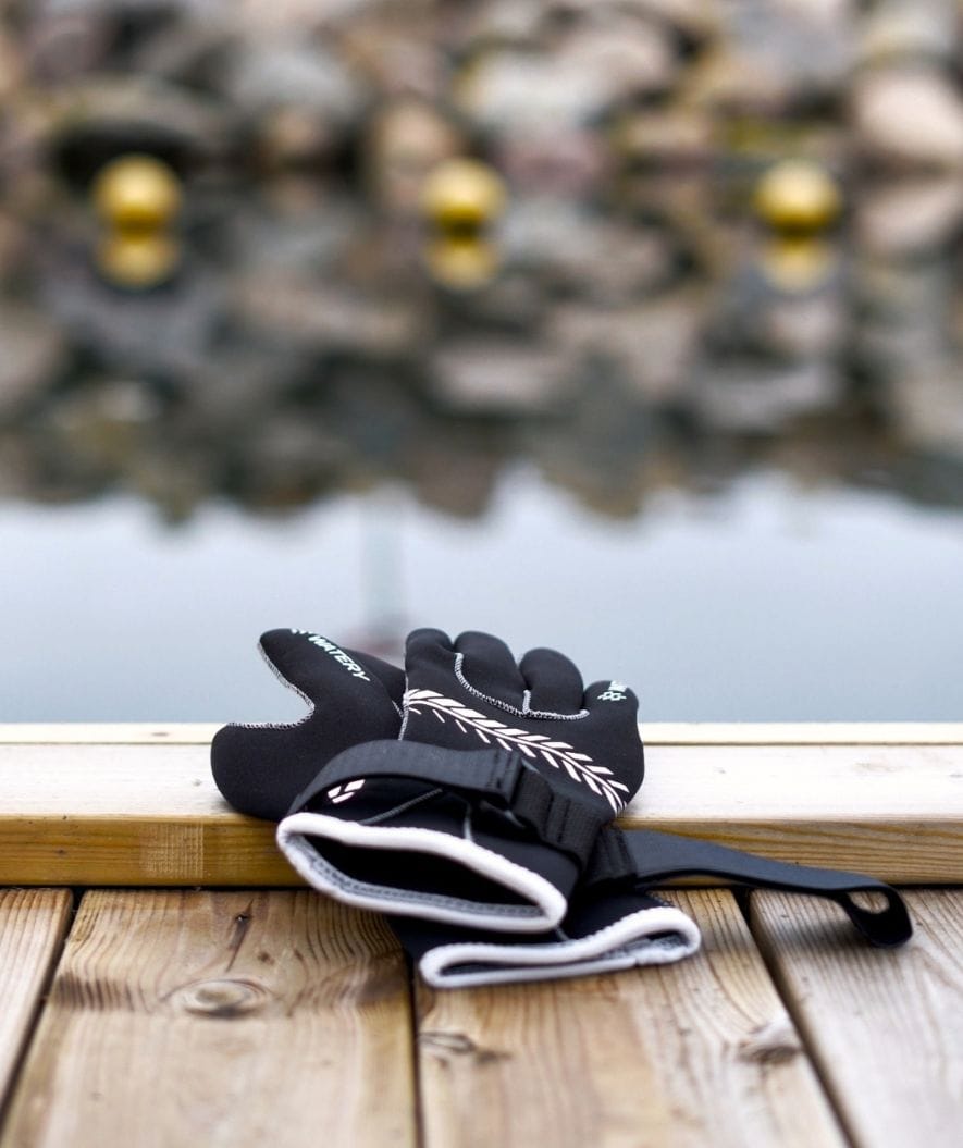 Watery rękawiczki neoprenowe - Reptile (3mm) - Czarny