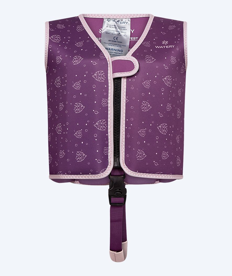 Watery kamizelka do pływania dla dzieci (1-6) - Splashy - Fioletowy