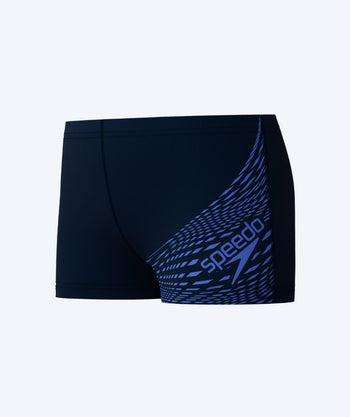 Speedo bokserki kąpielowe dla chłopców - Medley Logo - Ciemnoniebieski