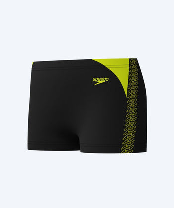 Speedo bokserki kąpielowe dla chłopców - Hyperboom Splice - Czarny/Żółty
