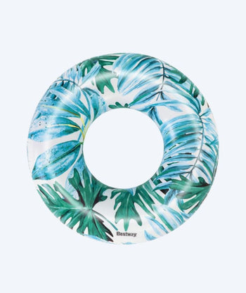 Bestway koło do pływania - Tropical Palms - Niebieski