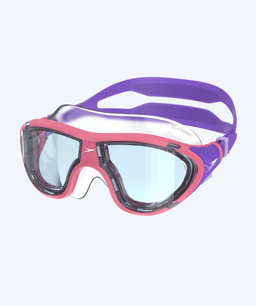 Speedo maska do pływania junior - Biofuse 2.0 - Różowy/fioletowy