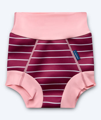 Watery pieluszka do pływania dla dzieci - Neoprene Swim Nappy - Nordic Pink Stripes