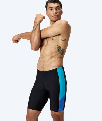 Speedo długie kąpielówki dla mężczyzn - Dive - Czarny/Jasnoniebieski