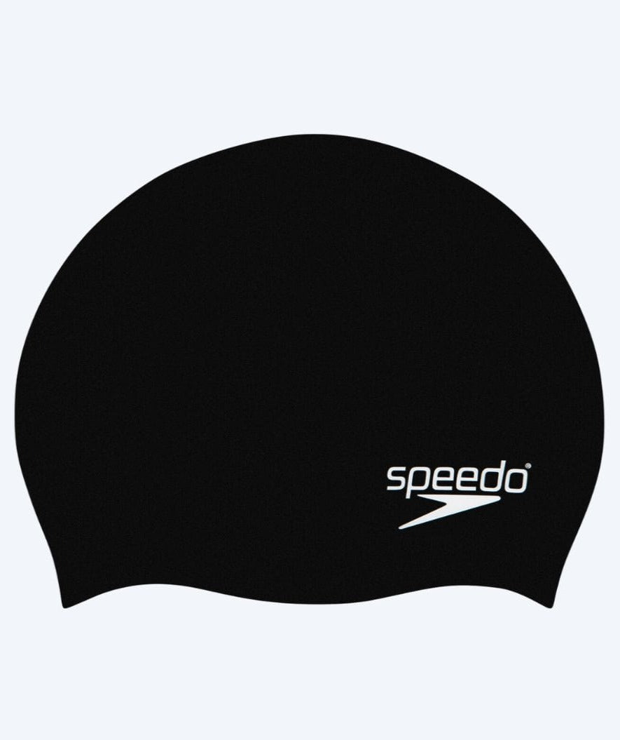 Speedo czepek do pływania dla junior (6-16) - Plain - Czarny