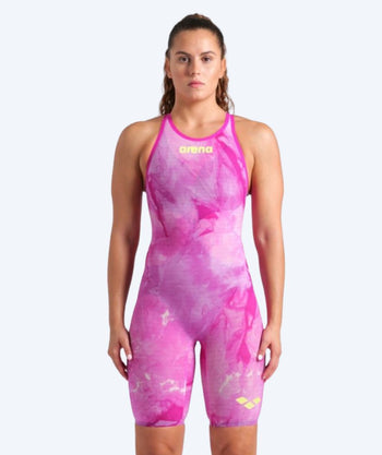 Arena strój kąpielowy na zawody damski - Carbon Air 2 - Jasnoróżowy (Limited 2025)