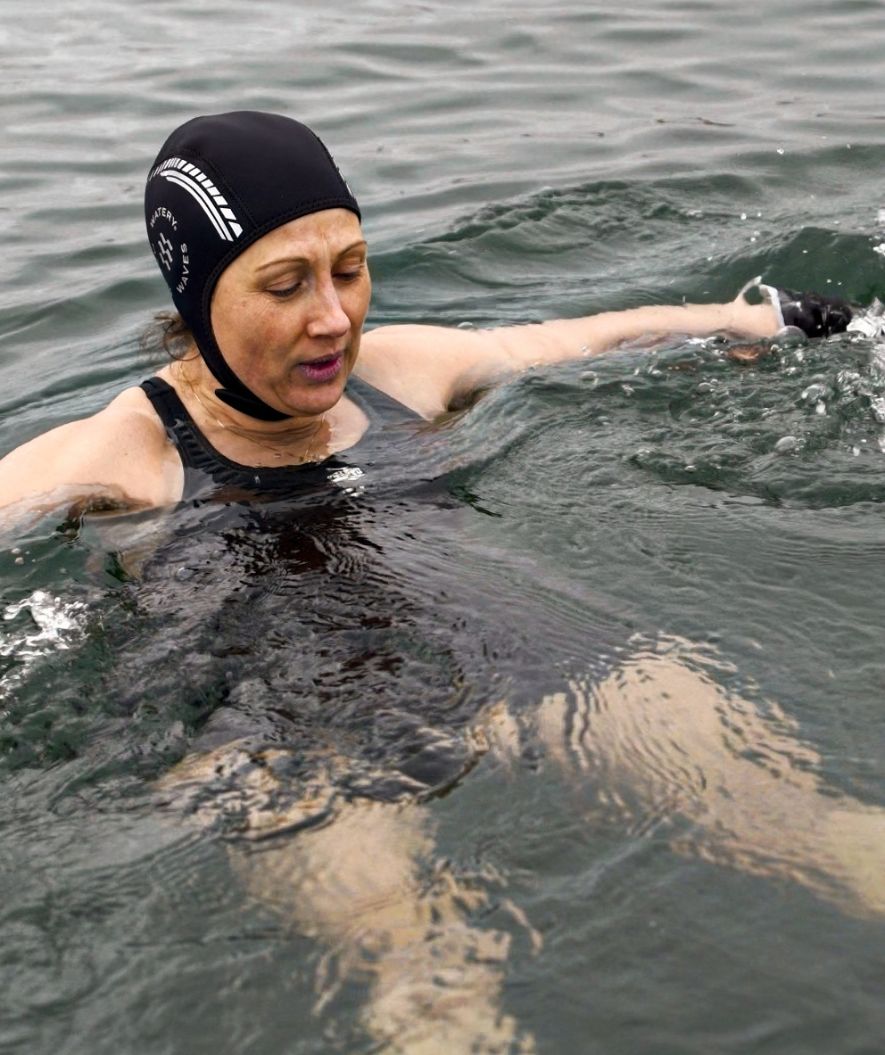 Watery kaptur neoprenowy - Reptile (3mm) - Czarny