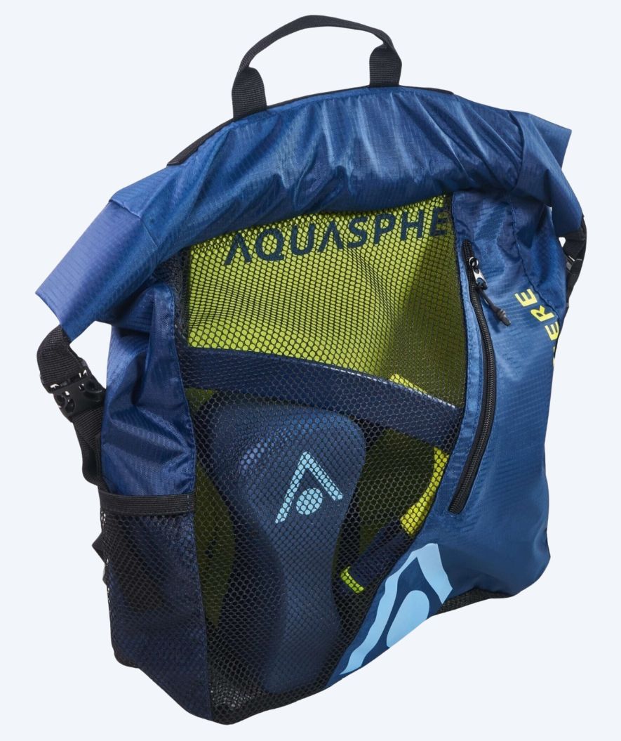 Aquasphere siatka pływacka - Gear 30L - Granatowy/żółty