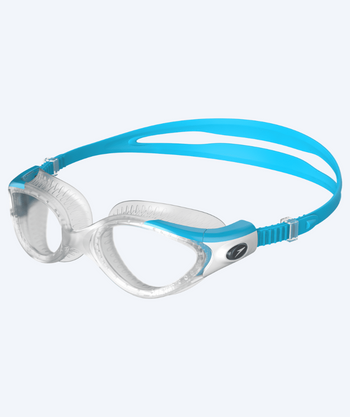Speedo okulary pływackie treningowe dla kobiet - Biofuse Flexiseal - Jasnoniebieski