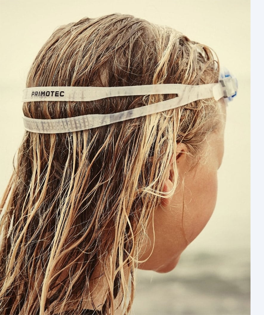 Primotec okulary do pływania dla dziecięce krótkowidzów (3-12) - od -1,5 do -6,0 - Czarne (przyciemniane szkła)