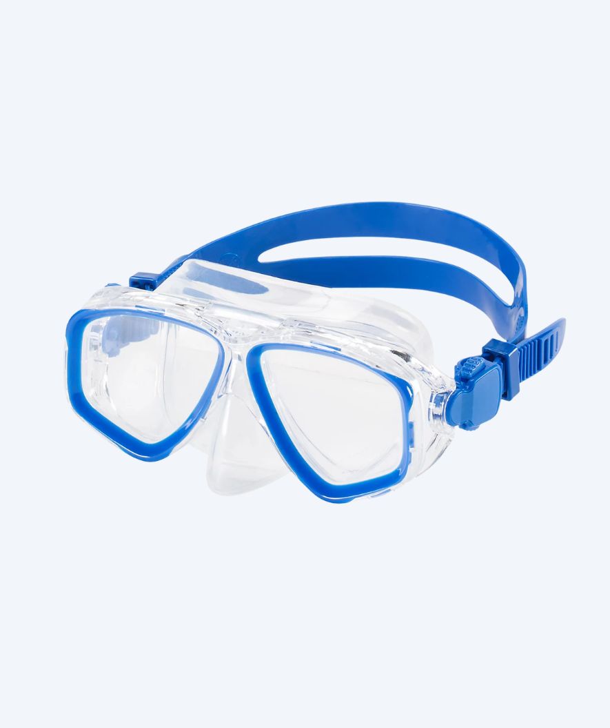 Speedo maska do nurkowania junior (6-16) - Adventure - Niebieski/przezroczysty