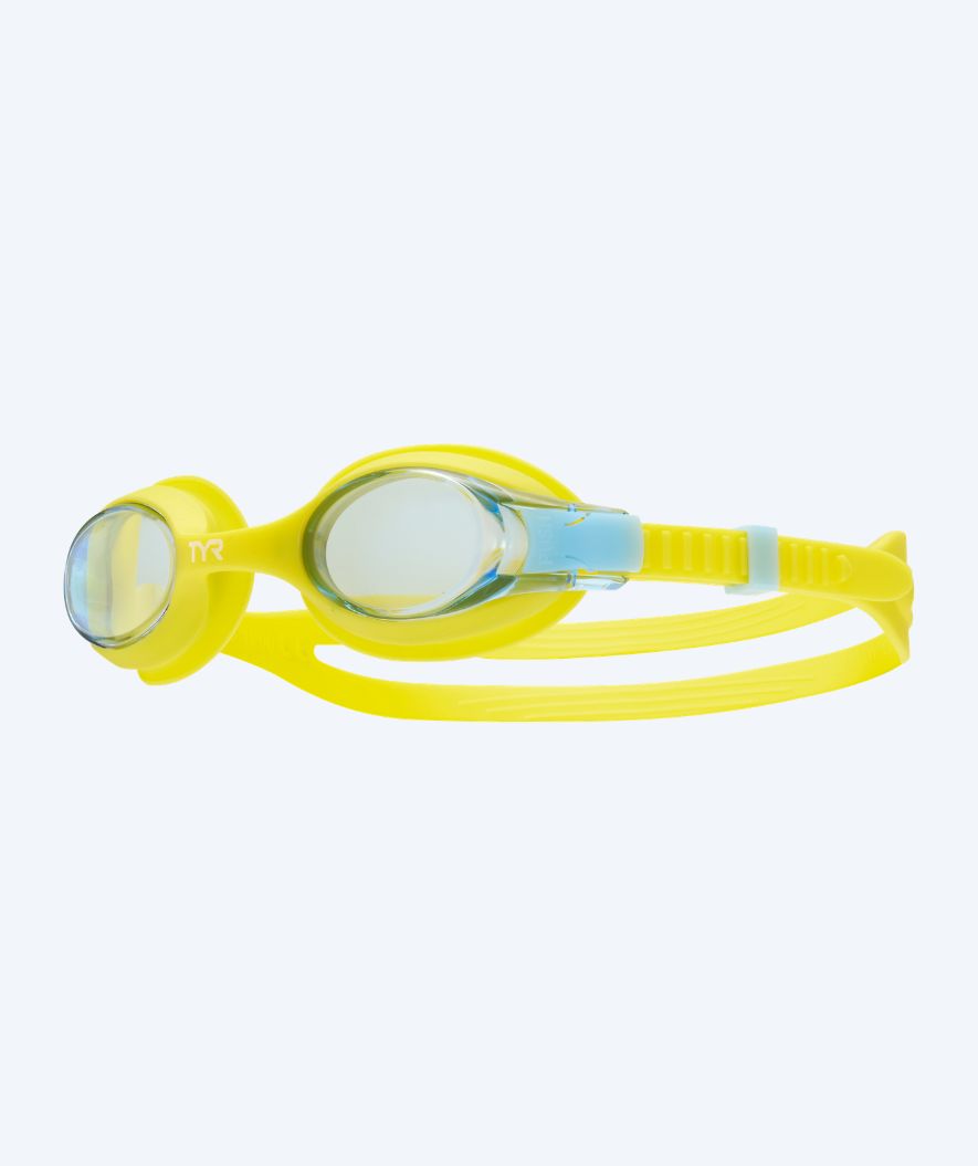TYR okulary do pływania dla dzieci - Swimple - Żółty/niebieski