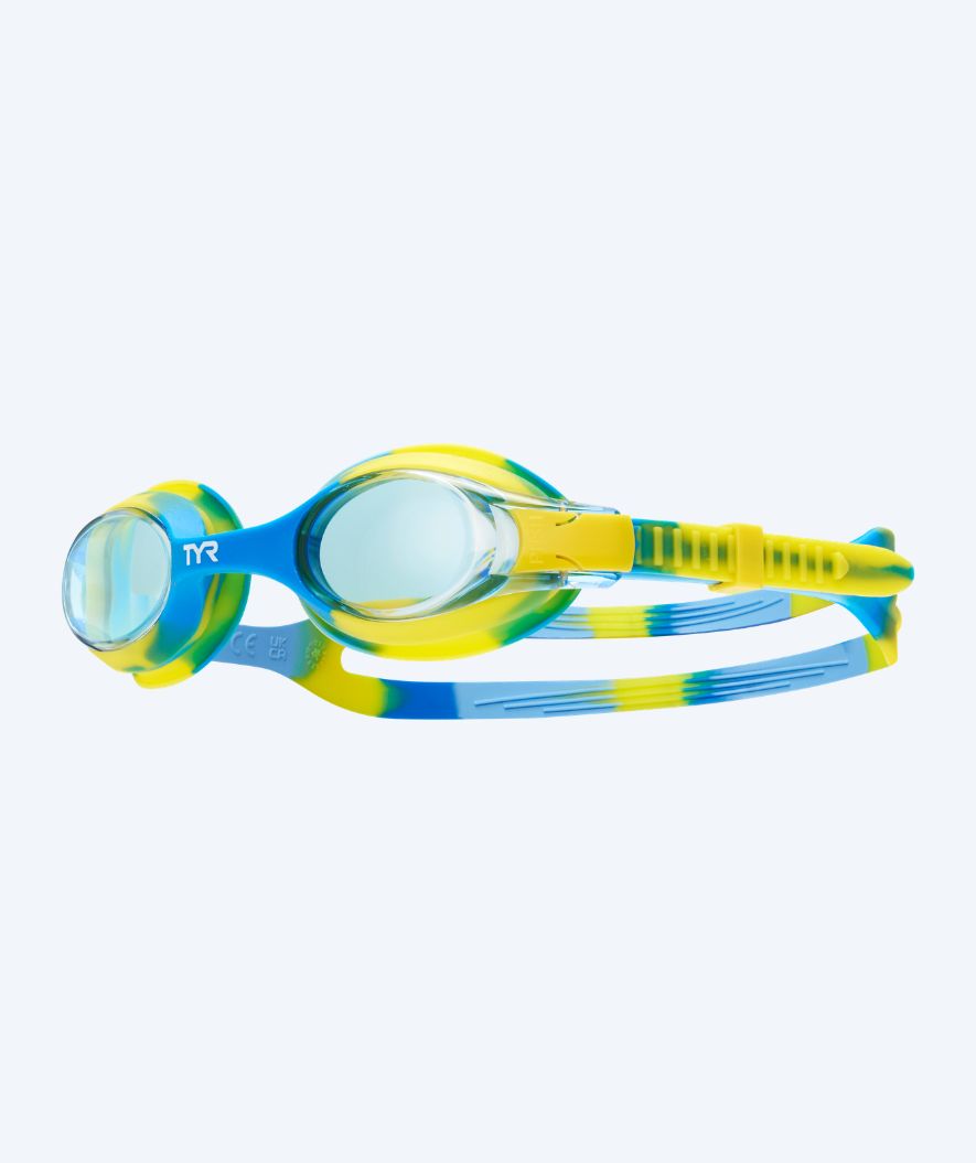 TYR okulary do pływania dla dzieci - Swimple - Wielokolorowy/niebieski