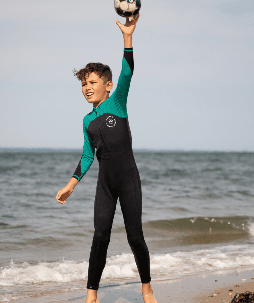 Watery kombinezon UV dla dzieci - Calypso Full-Body - Niebieski/ciemnoniebieski