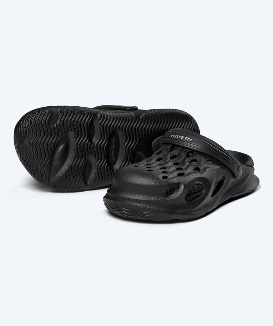 Watery klapki dla dzieci - Delmar - Czarny