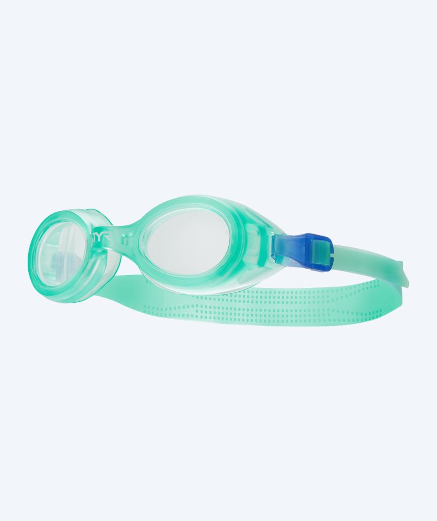TYR okulary do pływania dla dzieci - Aqua Blaze - Jasnoniebieski