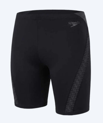 Speedo długie kąpielówki dla mężczyzn - Hyperboom Splice - Czarny/Szary