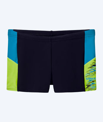 Speedo bokserki kąpielowe dla chłopców - Dive - Czarny/Zielony
