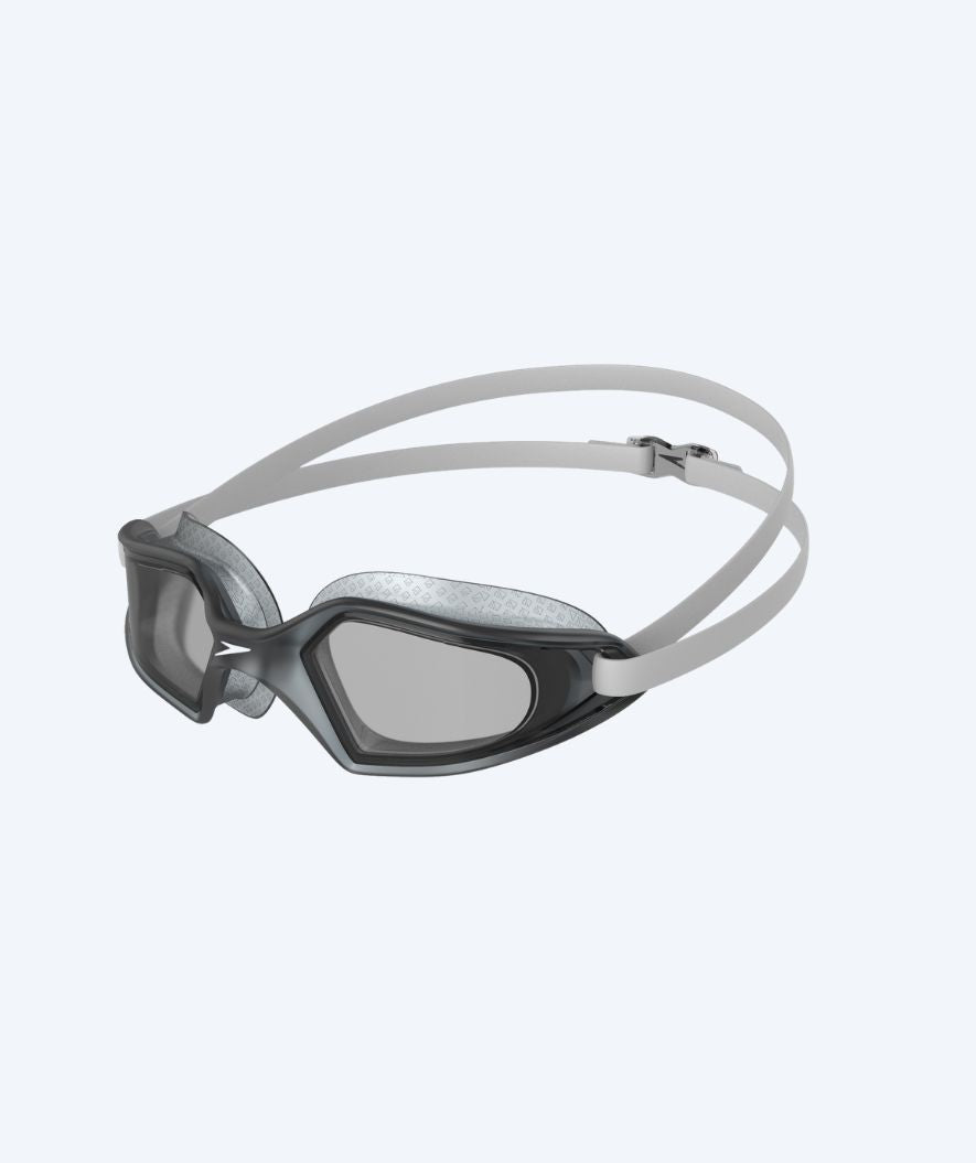 Speedo okulary pływackie treningowe - Hydropulse - Szary (Smoke soczewki)