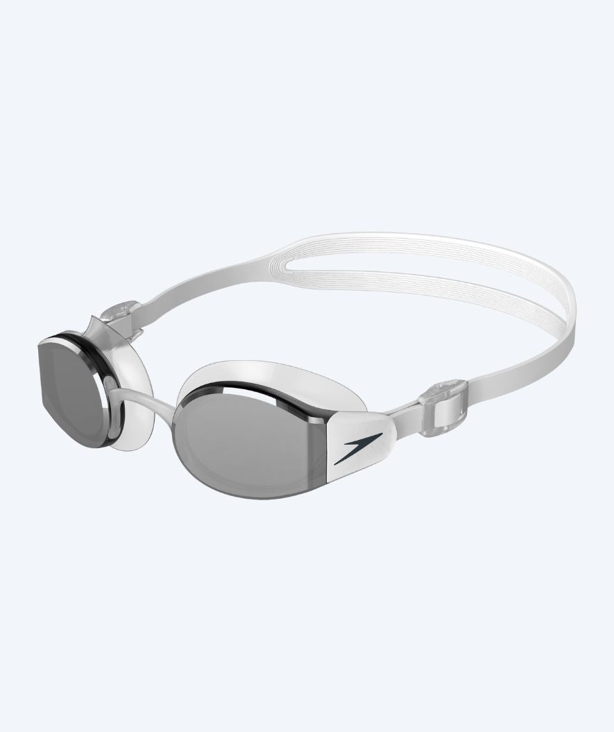 Speedo okulary pływackie treningowe - Mariner Pro Mirror - Biały