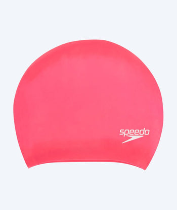 Speedo czepek do pływania na długie włosy - Różowy