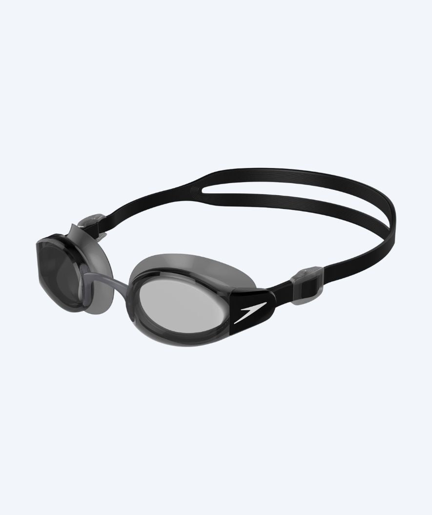 Speedo okulary pływackie treningowe - Mariner Pro - Czarny (Smoke soczewki)
