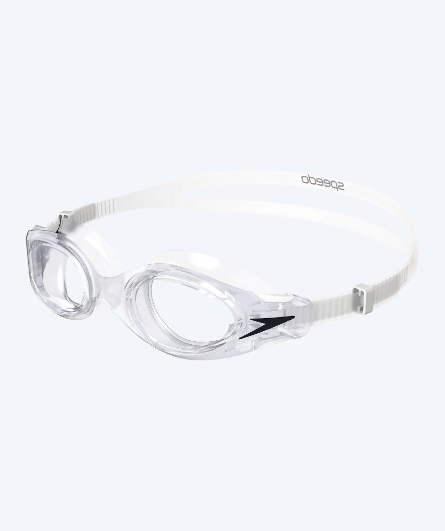 Speedo okulary pływackie treningowe - Hydrosity 2.0 - Biały/Przezroczysty
