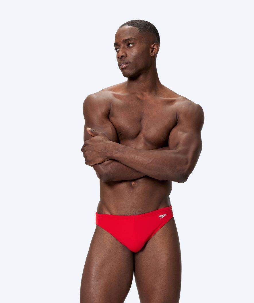 Speedo slipy kąpielowe dla mężczyzn - Solid - Czerwony