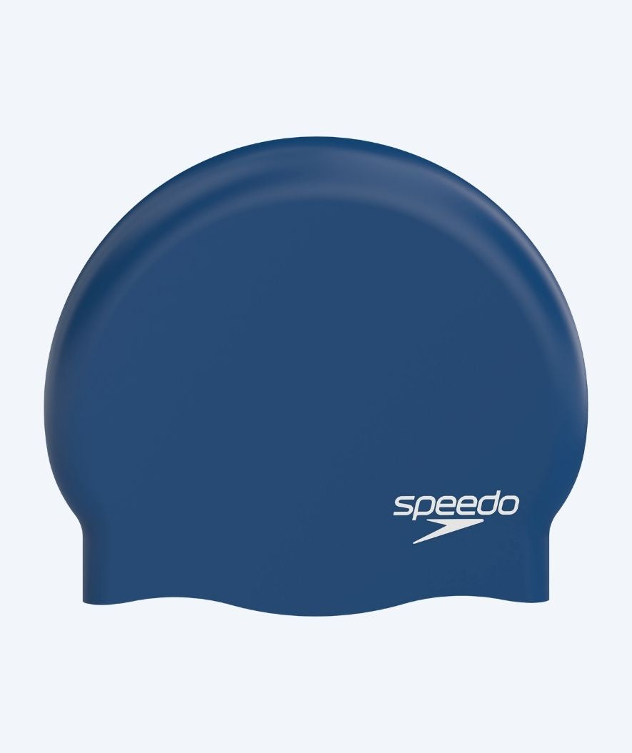 Speedo czepek do pływania - Plain Moulded - Ciemnoniebieski
