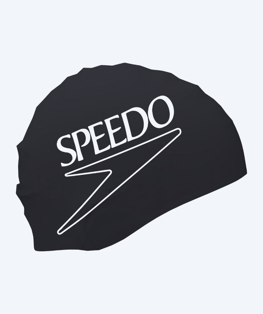 Speedo czepek do pływania - Printed Biofuse - Czarny