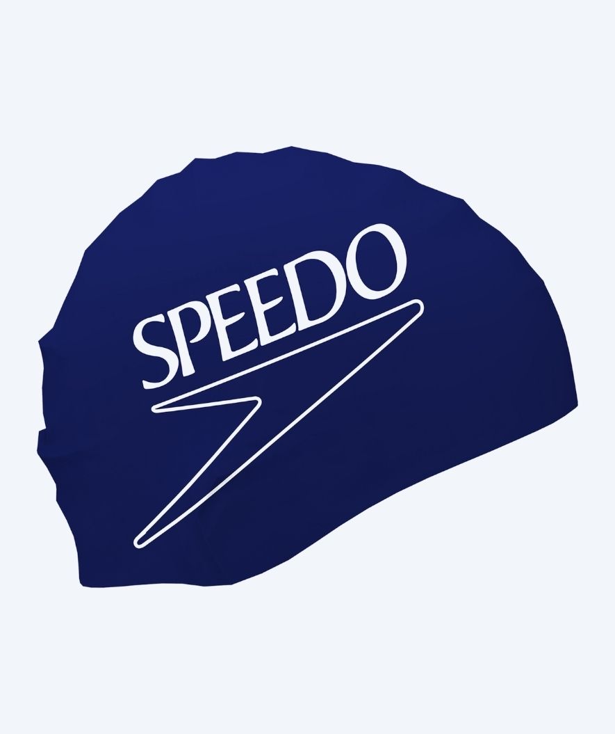 Speedo czepek do pływania - Printed Biofuse - Ciemnoniebieski