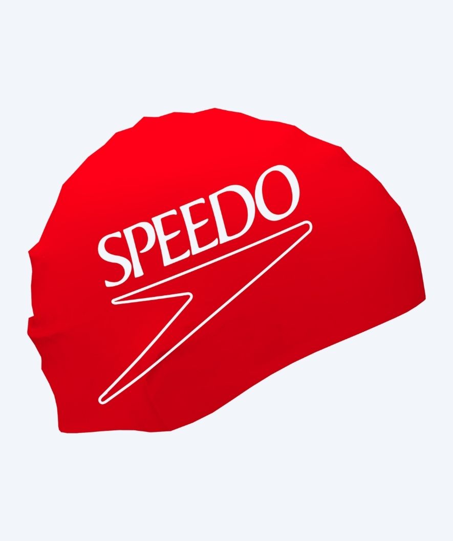Speedo czepek do pływania - Printed Biofuse - Czerwony