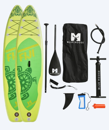 Zestaw promocyjny: 2x Blue Moose Fiji deska SUP 11'0 - Jasnozielony