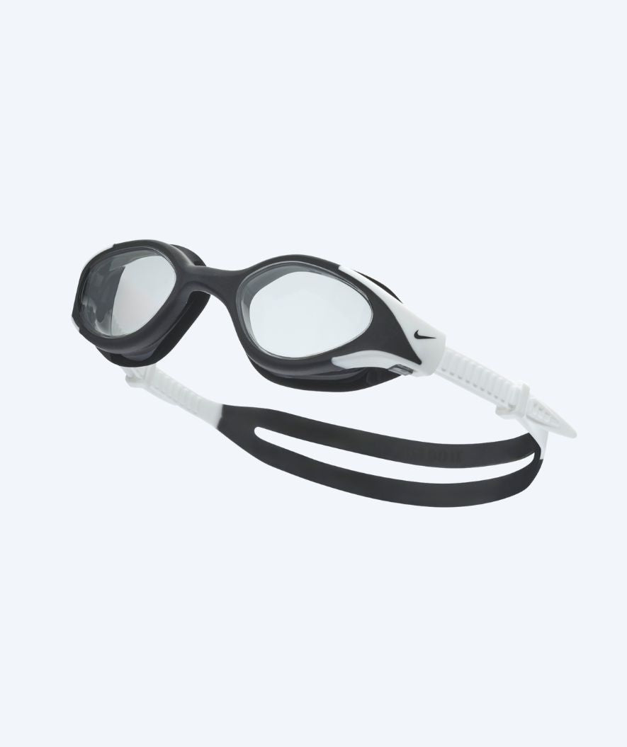 Nike okulary pływackie treningowe - Flex Fusion Pro - Czarny/Biały
