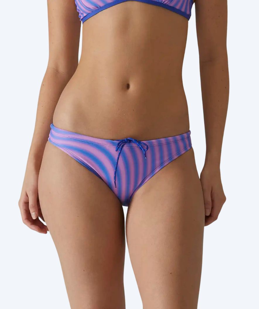 TYR dół od bikini dla kobiet - Durafast Elite Bezold - Jasnoróżowy/Niebieski