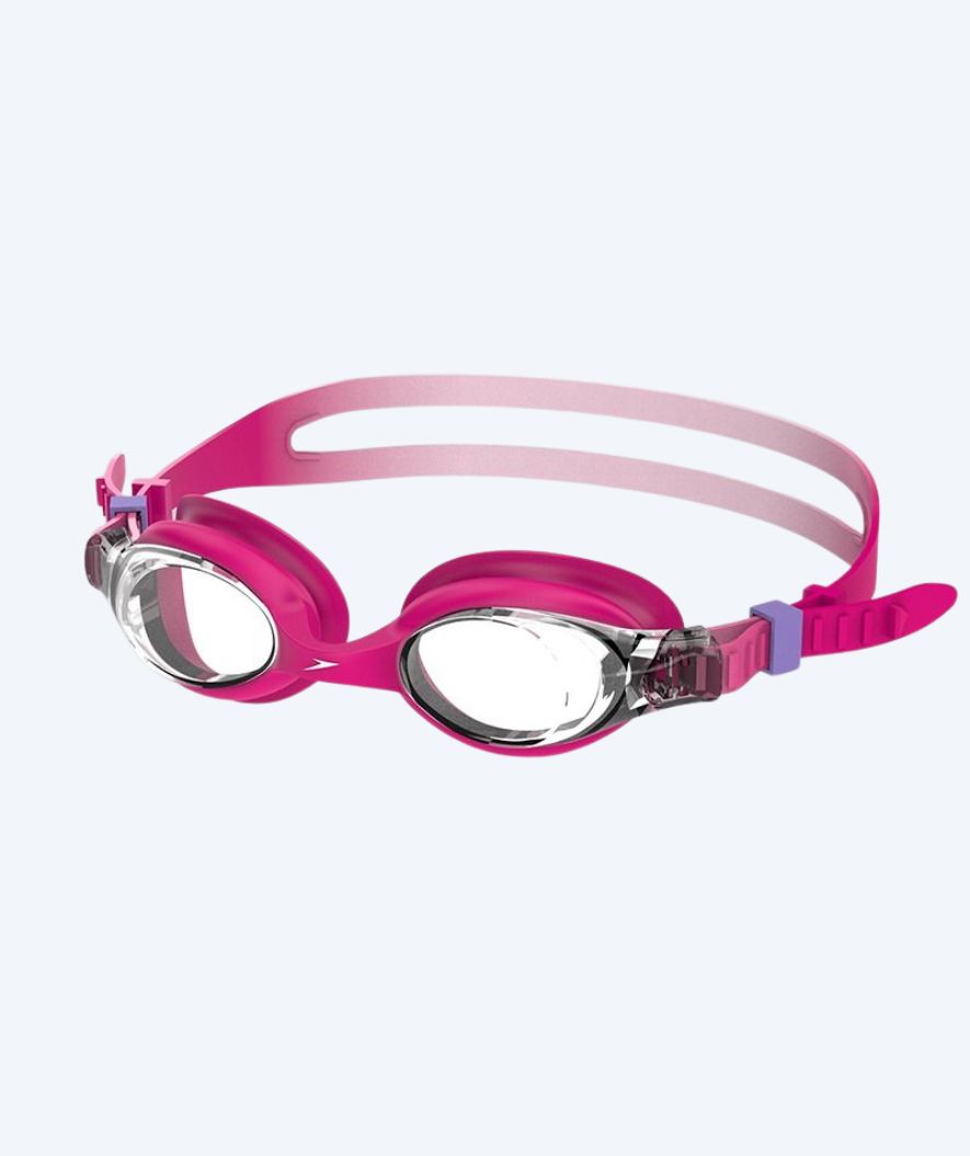 Speedo okulary do pływania dla dzieci (3-6) - Skoogle - Różowy/Jasnoróżowy