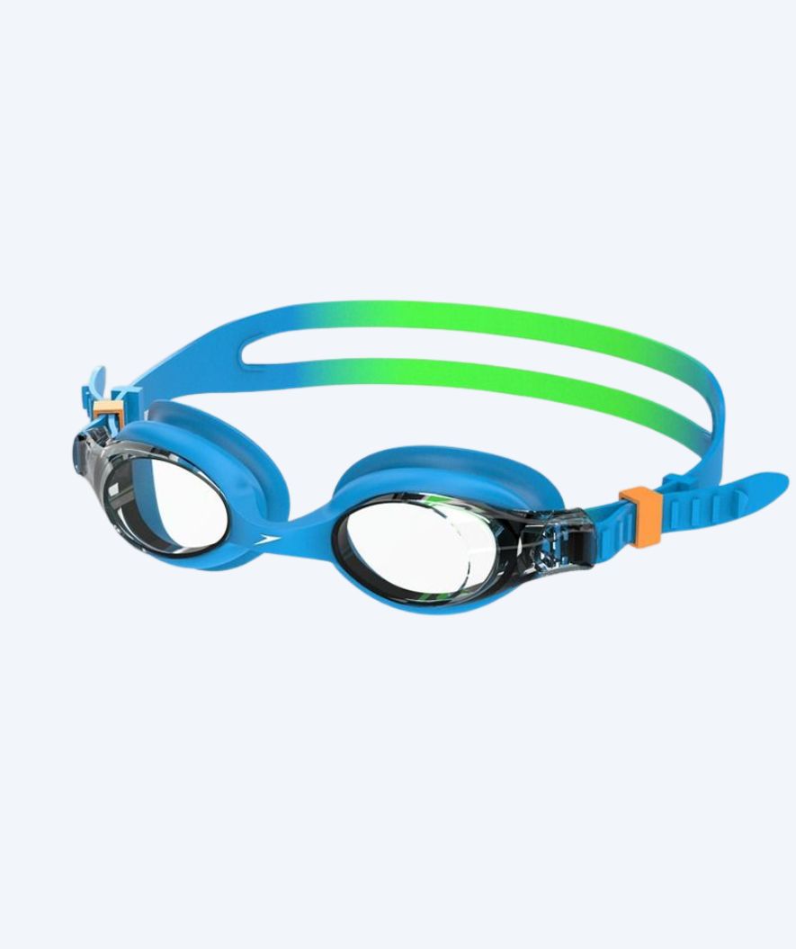 Speedo okulary do pływania dla dzieci (3-6) - Skoogle - Niebieski/Zielony