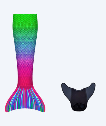 Kuaki Mermaids ogon syreny dla dzieci - Zestaw - Capri