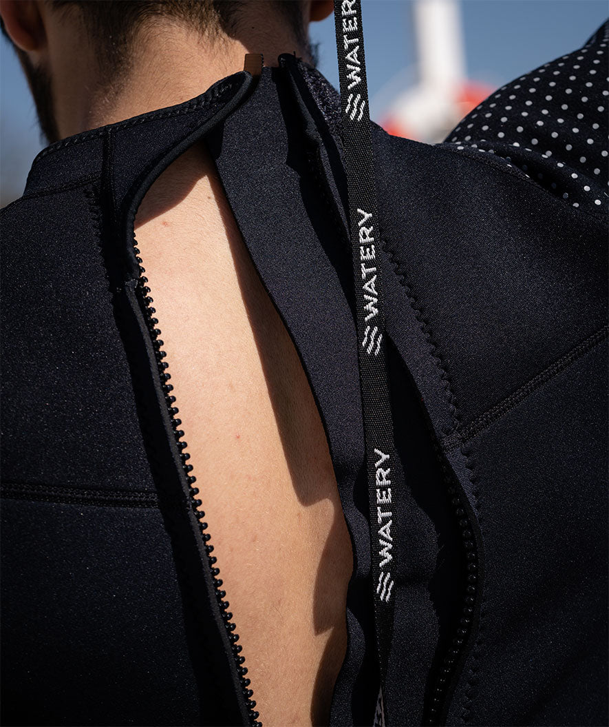 Watery pianka dla mężczyzn - Hedgehog (3mm) - Czarny