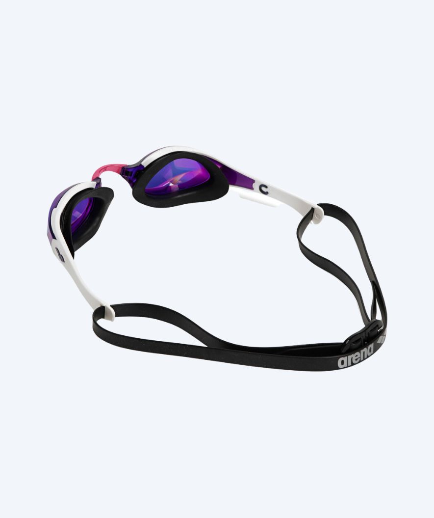 Arena Elite okulary do pływania - Cobra Edge SWIPE Mirror - Biały/fioletowy