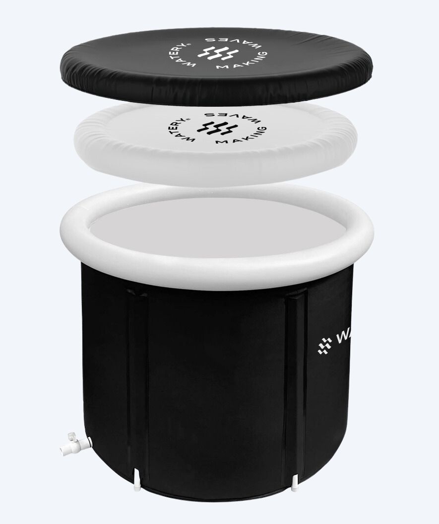 Watery nadmuchiwany basen do morsowania - Hero - Czarny