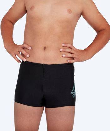 Speedo bokserki kąpielowe dla chłopców - Boomstar Placement - Czarny/Niebieski