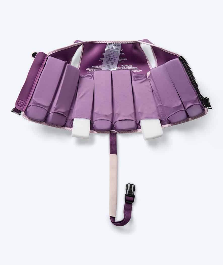 Watery kamizelka do pływania dla dzieci (1-6) - Splashy - Fioletowy