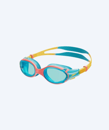 Speedo okulary do pływania dla dzieci (6-14) - Biofuse 2.0 - Niebieski/czerwony