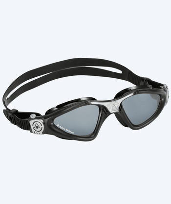 Aquasphere okulary pływackie treningowe dla kobiet - Kayenne - Czarny/srebrny