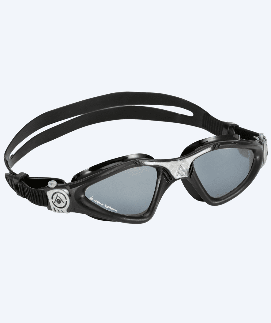 Aquasphere okulary pływackie treningowe dla kobiet - Kayenne - Czarny/srebrny
