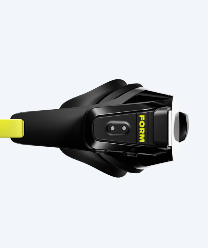 Form Swim okulary do pływania z wyświetlaczem Elite - Smart Swim 2 - Czarne/zielone