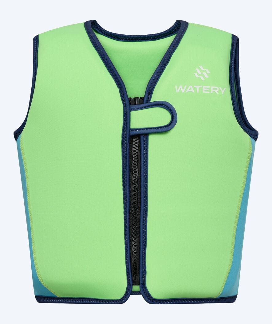 Watery kamizelka do pływania dla dzieci (2-8) - Basic - Zielony