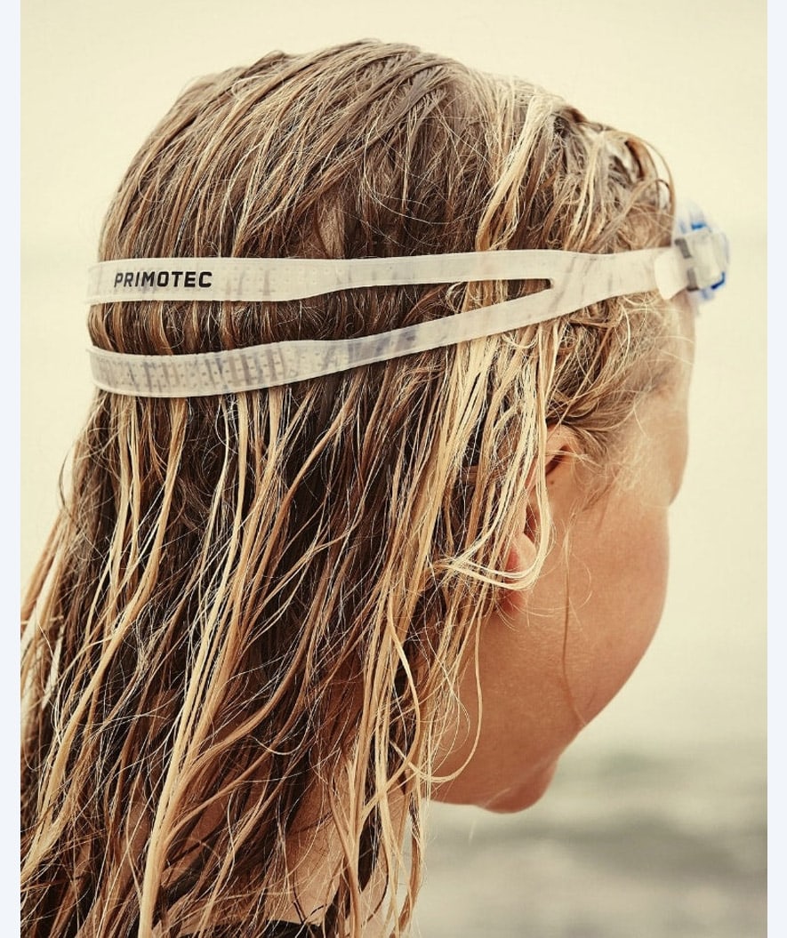 Primotec dziecięce okulary do pływania dla dalekowidzów od (3-12) - (+1.0) do (+8.0) - Czarne (przyciemniane szkła)