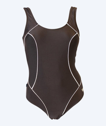 Mirou strój kąpielowy damski plus size - Classic 241s - Czarny/biały